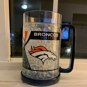 Broncos plastic mug